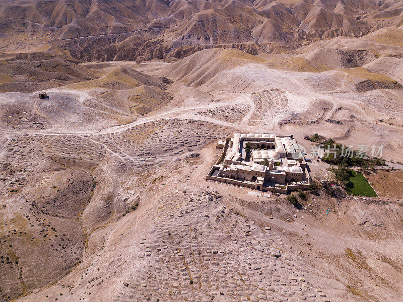 Nabi Musa，先知摩西在犹太沙漠的墓地，